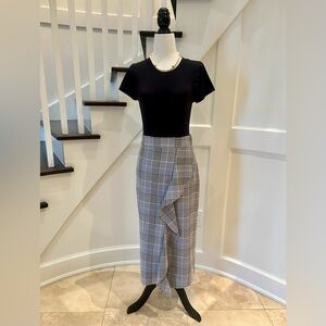NWT! GAP Long Plaid Skirt